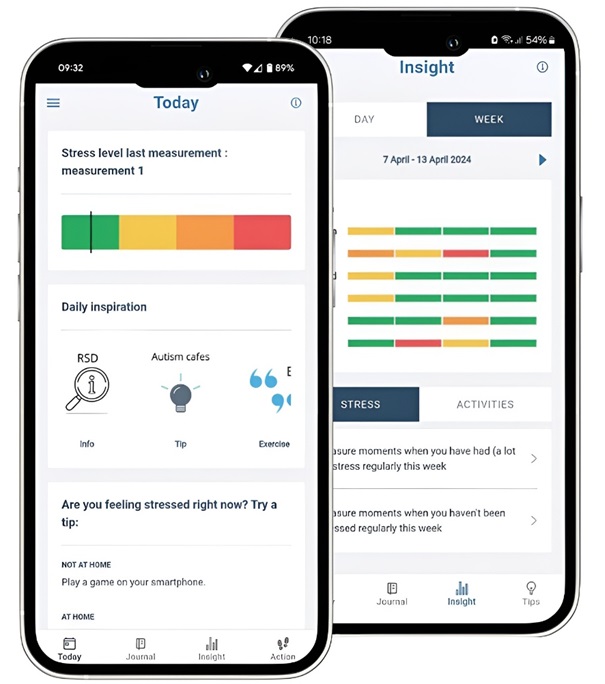 screenshot app Engelstalig